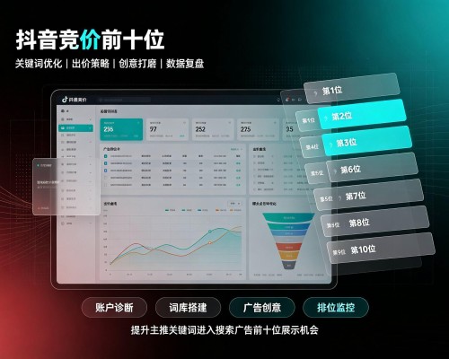 龙安抖音搜索竞价